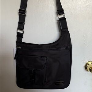 Calvin Klein Men's Black Messenger Bag